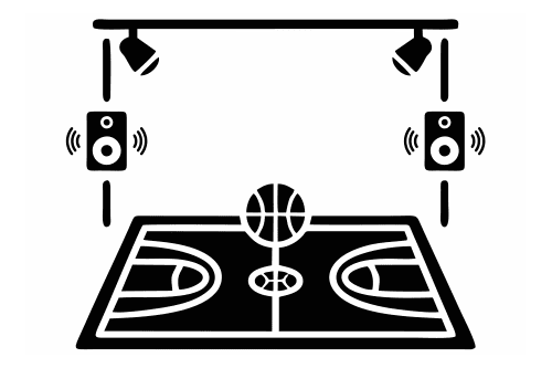 Okul Spor Salonu Ses Sistemi